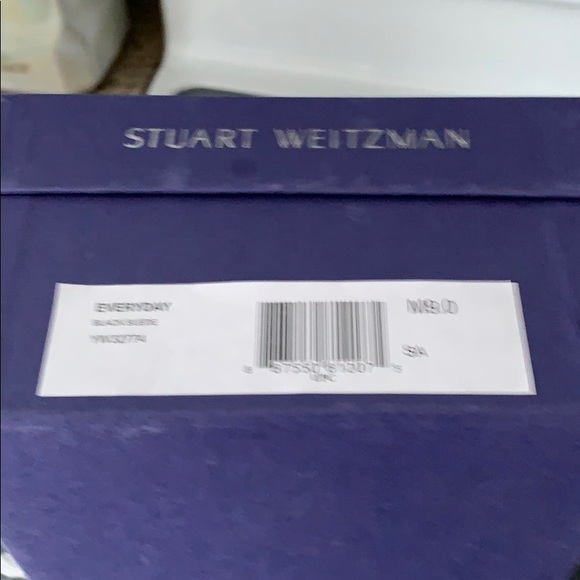 Stuart Weizmann black suede pumps size 9 - Picture 5 of 8